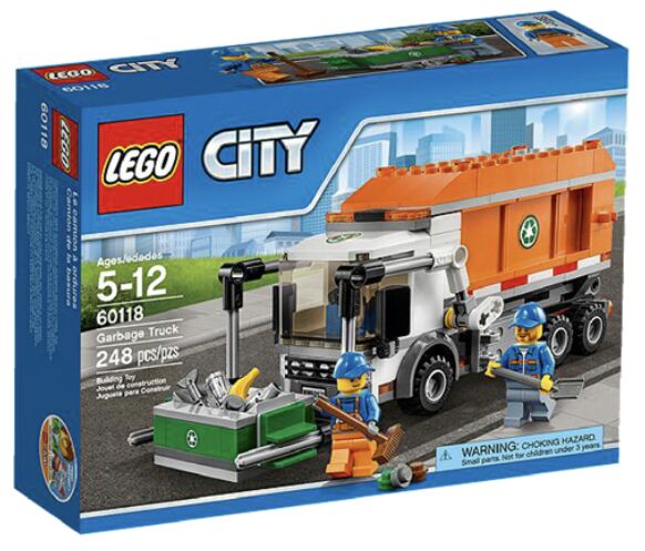 60118: Garbage Truck - Retired Set, Lego 60118, T-Rex (Terence), City, Pretoria East