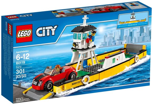 [60119] CITY Ferry, Lego 60119, Eric, City, Coomera
