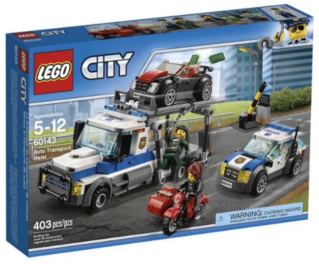 60143: Auto Transport Heist - Retired Set, Lego 60143, T-Rex (Terence), City, Pretoria East