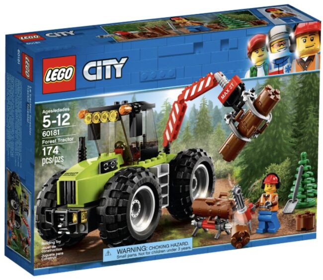 60181: Forest Tractor - Retired Set, Lego 60181, T-Rex (Terence), City, Pretoria East