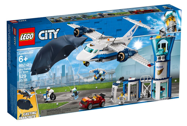 60210 - Sky Police Air Base, Lego 60210, Rakesh Mithal, City, Fourways 
