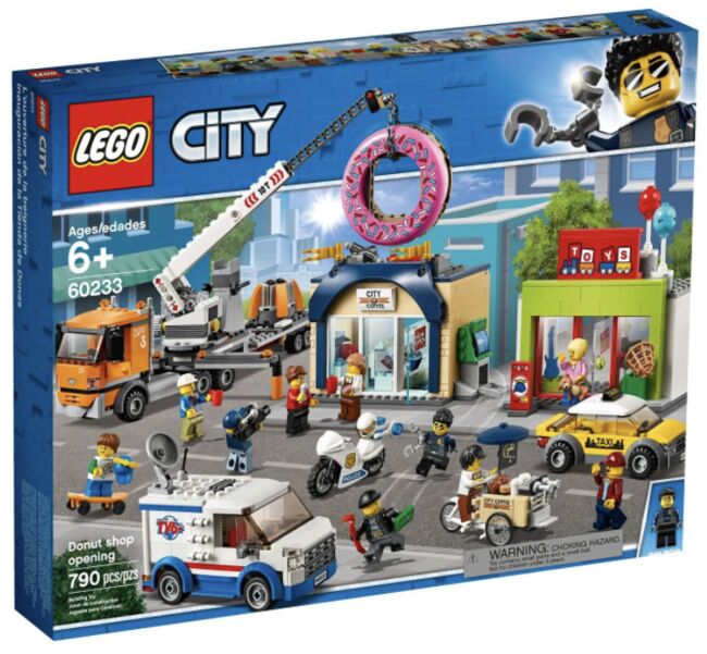 60233: Donut Shop Opening - Retired Set, Lego 60233, T-Rex (Terence), City, Pretoria East