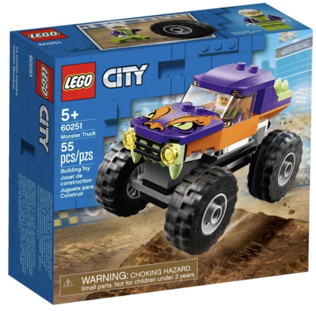 60251: Monster Truck - Retired Set, Lego 60251, T-Rex (Terence), City, Pretoria East