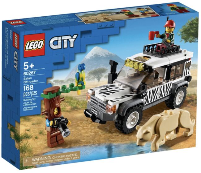60267: Safari Off-Roader - Retired Set, Lego 60267, T-Rex (Terence), City, Pretoria East