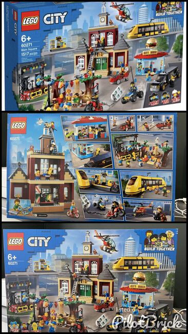 60271: Main Square - Retired Set, Lego 60271, T-Rex (Terence), City, Pretoria East, Image 4
