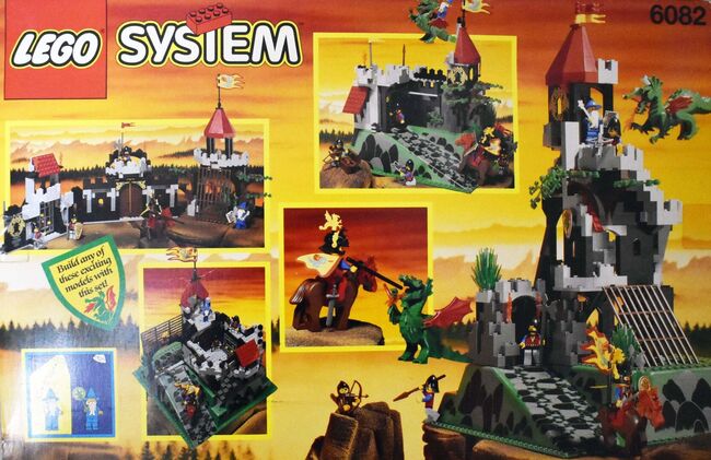 6082: Dragon Knights Fire Breathing Fortress 1993, Lego 6082, John, Castle, Knysna, Abbildung 15