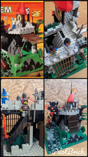 6082: Dragon Knights Fire Breathing Fortress 1993, Lego 6082, John, Castle, Knysna, Abbildung 20