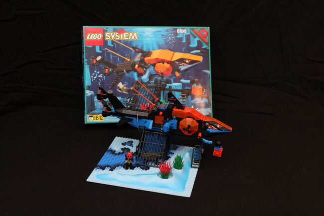 6190 LEGO Aquazone Aquasharks Shark's Crystal Cave & BONUS! 6115 set, Lego 6190, PBlokker, Aquazone, Heidelberg, Abbildung 4