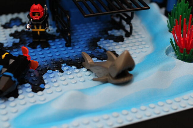 6190 LEGO Aquazone Aquasharks Shark's Crystal Cave & BONUS! 6115 set, Lego 6190, PBlokker, Aquazone, Heidelberg, Abbildung 9