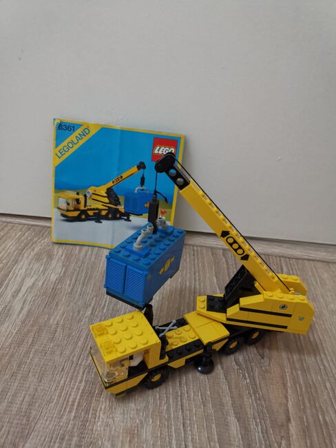 6361 Mobile Crane, Lego 6361, DutchRetroBricks, Town, Image 2