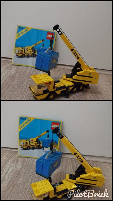 6361 Mobile Crane, Lego 6361, DutchRetroBricks, Town, Image 3