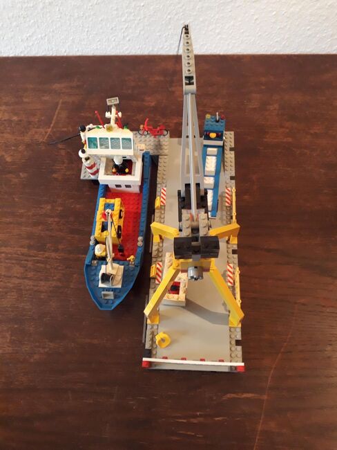 6451 - Hafenkran und Schiff, Lego 6451, privat, Town, München, Image 2