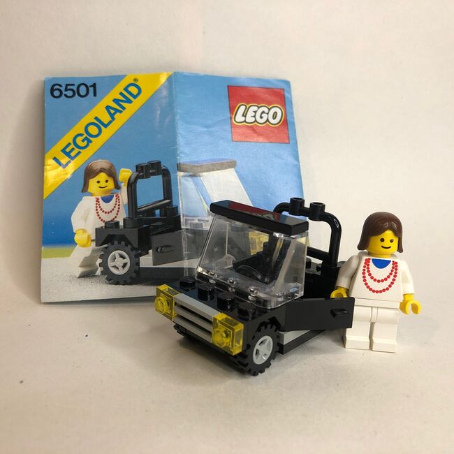 6501 Sports Convertible, Lego 6501, DutchRetroBricks, Town