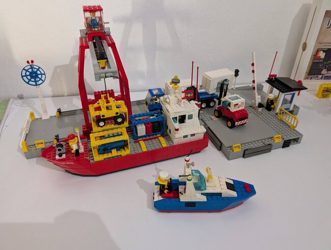 6542-1 Launch & Load Seaport, Lego 6542, Dennis, Classic, Hopsten
