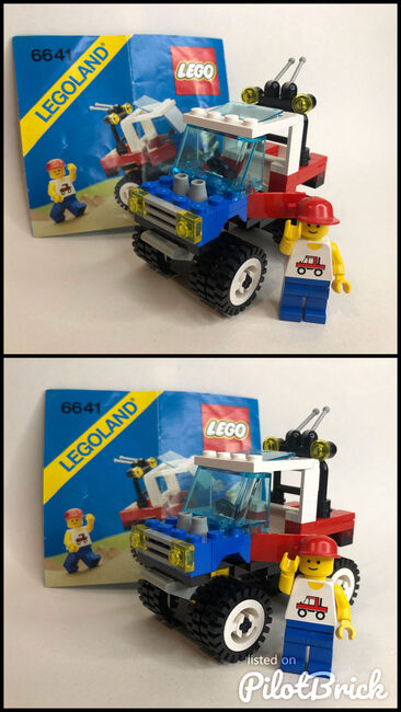 6641 4-Wheelin truck, Lego 6641, DutchRetroBricks, Town, Abbildung 3