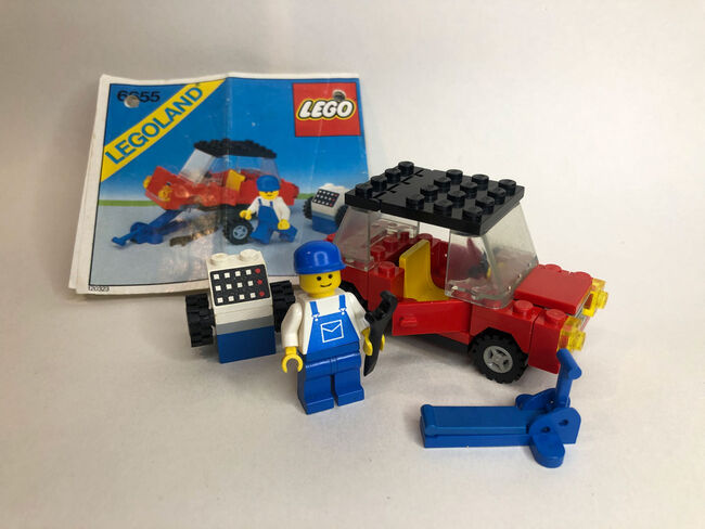 6655 Auto & Tire repair, Lego 6655, DutchRetroBricks, Town