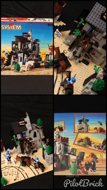 6761 LEGO Western Cowboys Bandit's Secret Hide-Out, Lego 6761, PBlokker, Western, Heidelberg, Abbildung 12