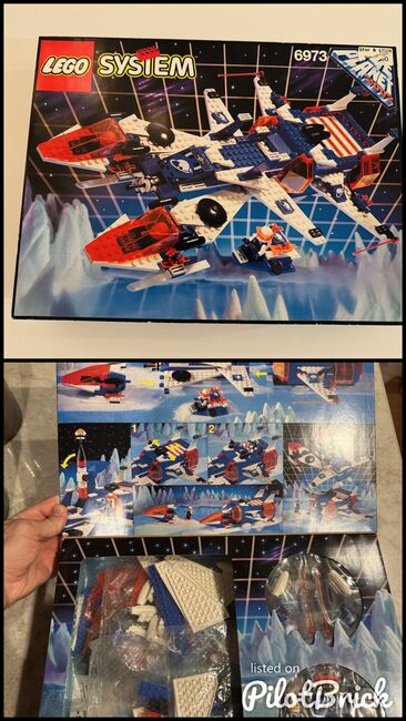 6973 LEGO Vintage Space Deep Freeze Defender Ice Planet,  brand new, Lego 6973, Mansouri, Space, Gothenburg, Image 3