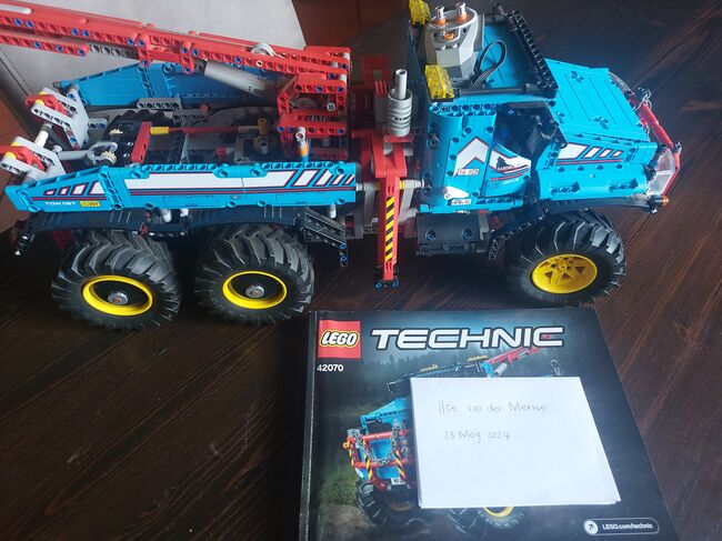 6x6 All Terrain Tow Truck, Lego 42070, Ilse, Technic, Johannesburg, Abbildung 3