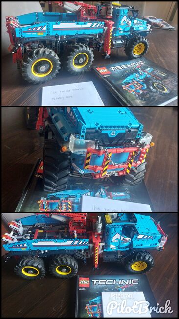 6x6 All Terrain Tow Truck, Lego 42070, Ilse, Technic, Johannesburg, Abbildung 4