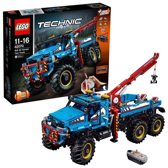 6x6 All Terrain Tow Truck, LEGO 42070, spiele-truhe (spiele-truhe), Technic, Hamburg, Abbildung 3