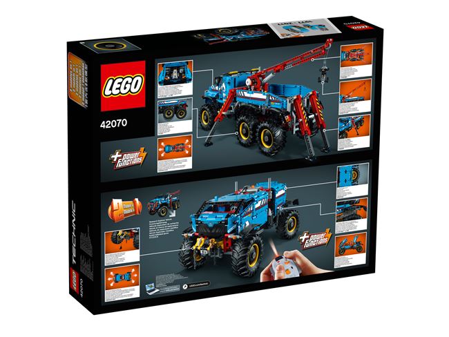 6x6 All Terrain Tow Truck, LEGO 42070, spiele-truhe (spiele-truhe), Technic, Hamburg, Abbildung 2