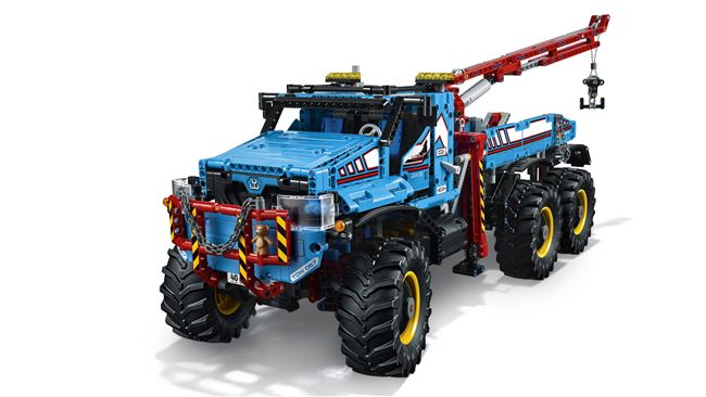 6x6 All Terrain Tow Truck, LEGO 42070, spiele-truhe (spiele-truhe), Technic, Hamburg, Abbildung 6