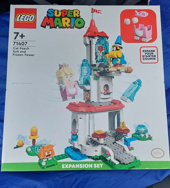 71407 Super Mario Cat Peach Suit and Frozen Tower Expansion Set, Lego 71407, oldcitybricks.com.au, other, Dubbo