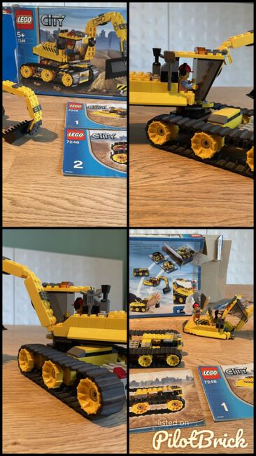 7248: Lego City Excavator, Lego 7248, Jonathan Gray, City, Abbildung 8