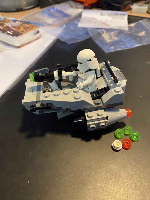 75126- Microfighter First Order Snowspeeder-LEGO Star Wars-gebraucht & komplett. Ohne Anleitung und, Lego 75126, Adriano Troiano, Star Wars, Kaufdorf