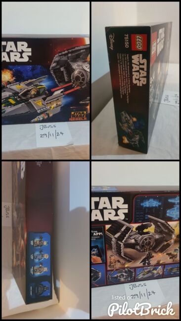 75150 - Vaders TIE Advanced vs A-Wing Starfighter - BNIB, Lego 75150, Jules Buss, Star Wars, Bexhill-On-Sea, Abbildung 6