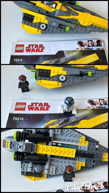 75214 Anakin's starfighter, Lego 75214, Gionata, Star Wars, Cape Town, Abbildung 4