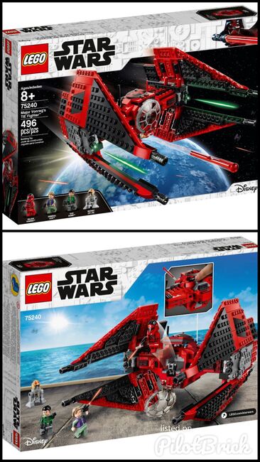 Davanje Zlo topništvo  ᐅ New/NIB Set ⇒ Lego 75240 - Star Wars Major Vonreg's TIE Fighter™ from  Rakesh Mithal | PilotBrick.com