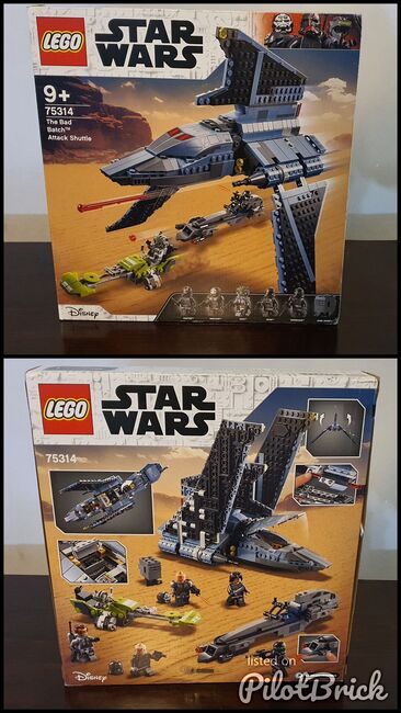 75314 the bad batch attack shuttle, Lego 75314, Farhad, Star Wars, Roshnee, Abbildung 3