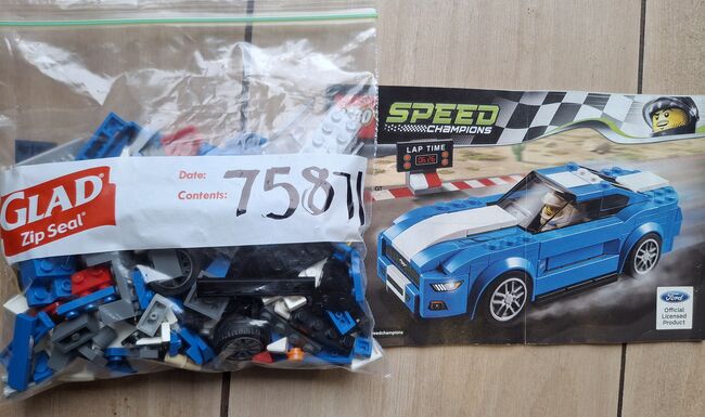 75871 Ford Mustang GT, Lego 75871, Hannah, Speed Champions, Johannesburg 