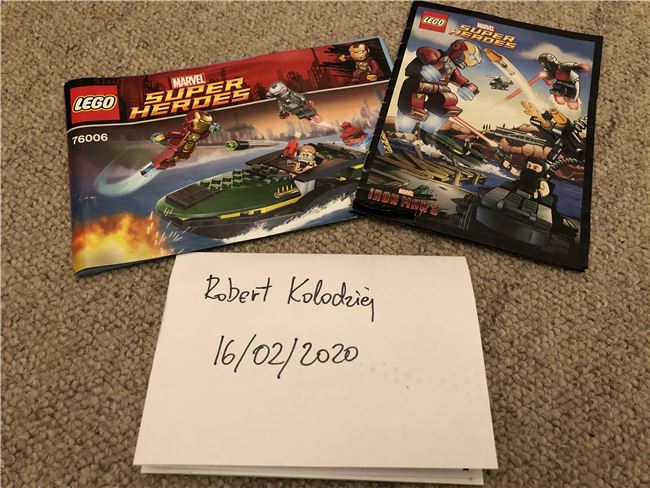 76006 Iron Man Extremis Sea Port Battle (Incomplete), Lego 76006, Robert Kolodziej, Super Heroes, Swindon, Abbildung 5