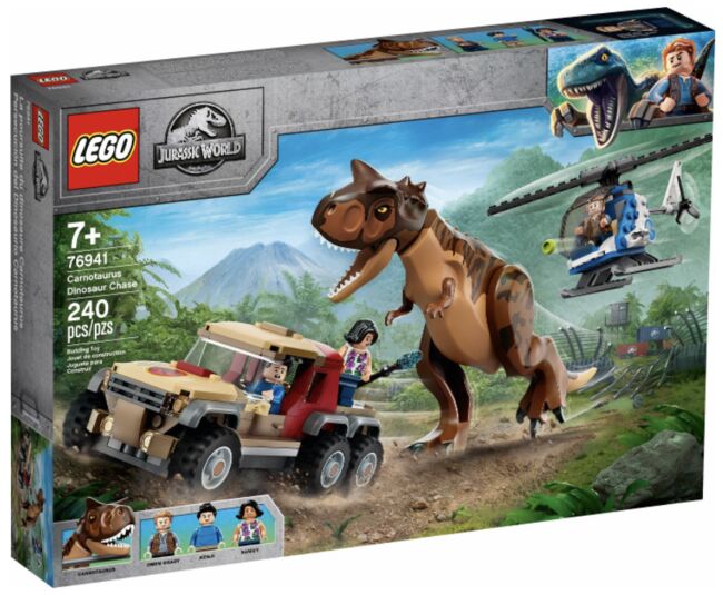 76941: Carnotaurus Dinosaur Chase - Retired Set, Lego 76941, T-Rex (Terence), Jurassic World, Pretoria East