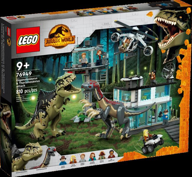 #76949 - Giganotosaurus & Therizinosaurus Attack, Lego 76949, Josh, Jurassic World