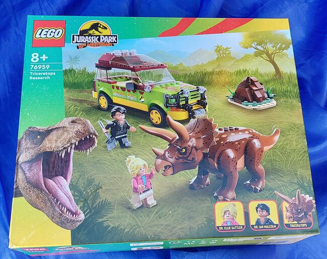 76959 Jurassic World Triceratops Research, Lego 76959, oldcitybricks.com.au, Jurassic World, Dubbo