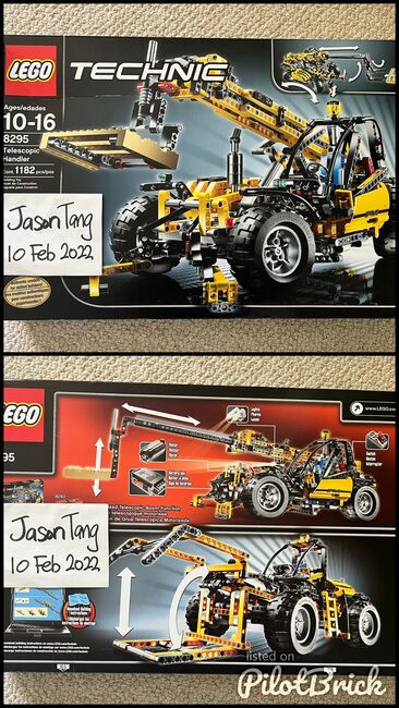 8295 - Telescopic Handler (Sealed), Lego 8295, Jason Tang, Technic, California, Abbildung 3