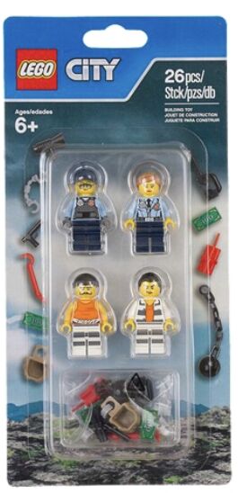 853570:	Police Accessory Set - Hard to find retired set, Lego 853570, T-Rex (Terence), City, Pretoria East