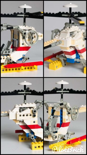 8640 Technic Helicopter von 1986, Lego 8640, Lego-Tim, Technic, Köln, Abbildung 7