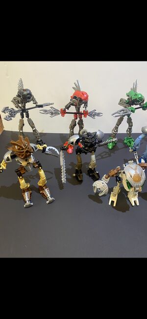 9 complete bionicals sets, Lego 9, Pnina , Bionicle, Johanesburg , Abbildung 4