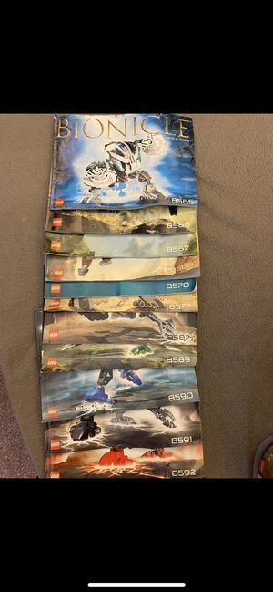 9 complete bionicals sets, Lego 9, Pnina , Bionicle, Johanesburg , Abbildung 6