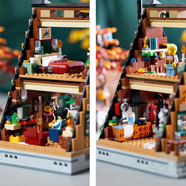 A-Frame Cabin, Lego, Dream Bricks (Dream Bricks), Ideas/CUUSOO, Worcester, Image 3