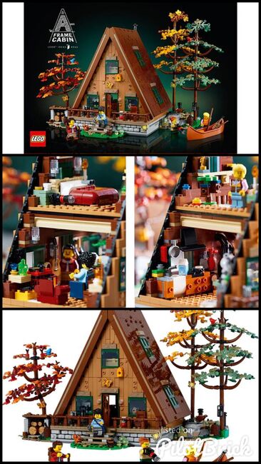 A-Frame Cabin, Lego, Dream Bricks (Dream Bricks), Ideas/CUUSOO, Worcester, Image 4