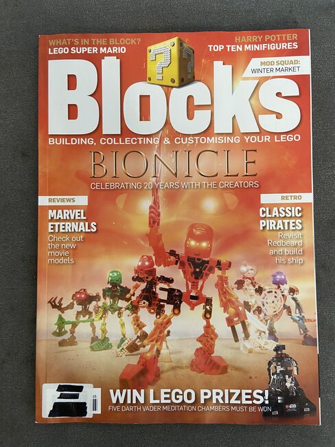 A Lego Magazine for Fans - Blocks (Issue 85), Lego Issue 85, T-Rex (Terence), other, Pretoria East