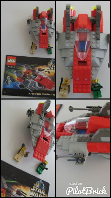 A-Wing Fighter, Lego 7134, Kerstin, Star Wars, Nüziders, Abbildung 5