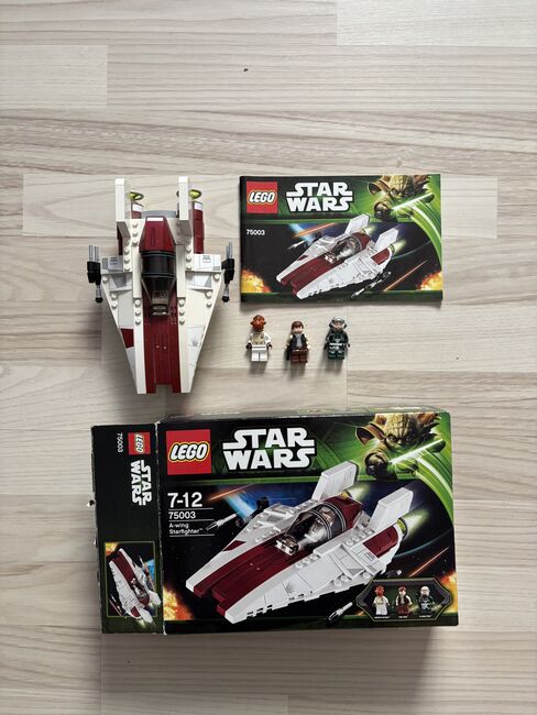 A-wing Starfighter, Lego 75003, Nicolas, Star Wars, Visp