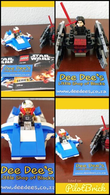 A-Wing vs. TIE Silencer Microfighters, Lego 75196, Dee Dee's - Little Shop of Blocks (Dee Dee's - Little Shop of Blocks), Star Wars, Johannesburg, Abbildung 5